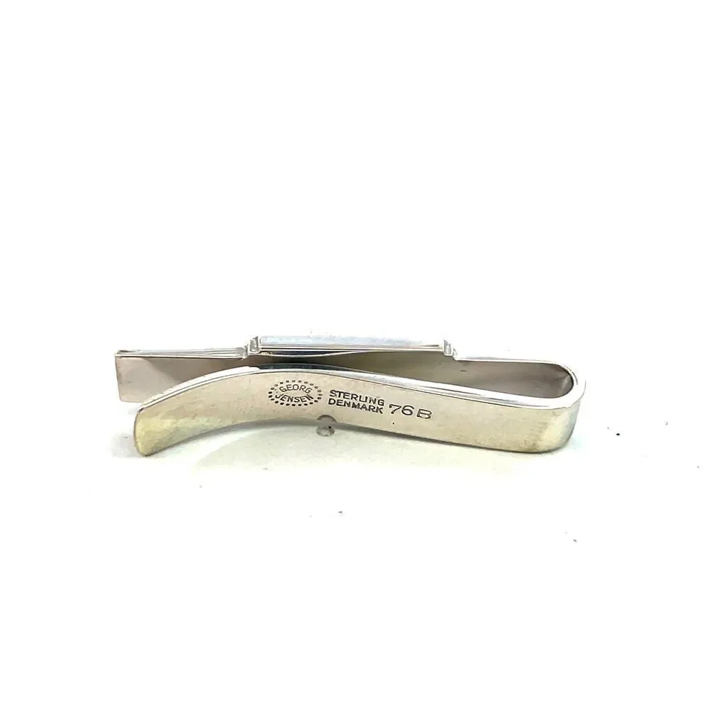 Georg Jensen Estate Money Clip Tie Clip Silver GJ36